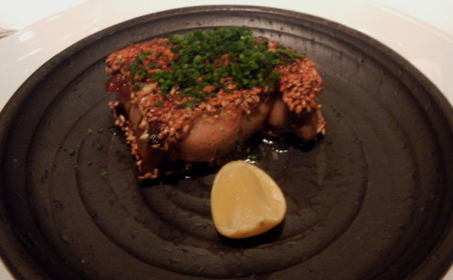 Sesame Crusted Foie Gras